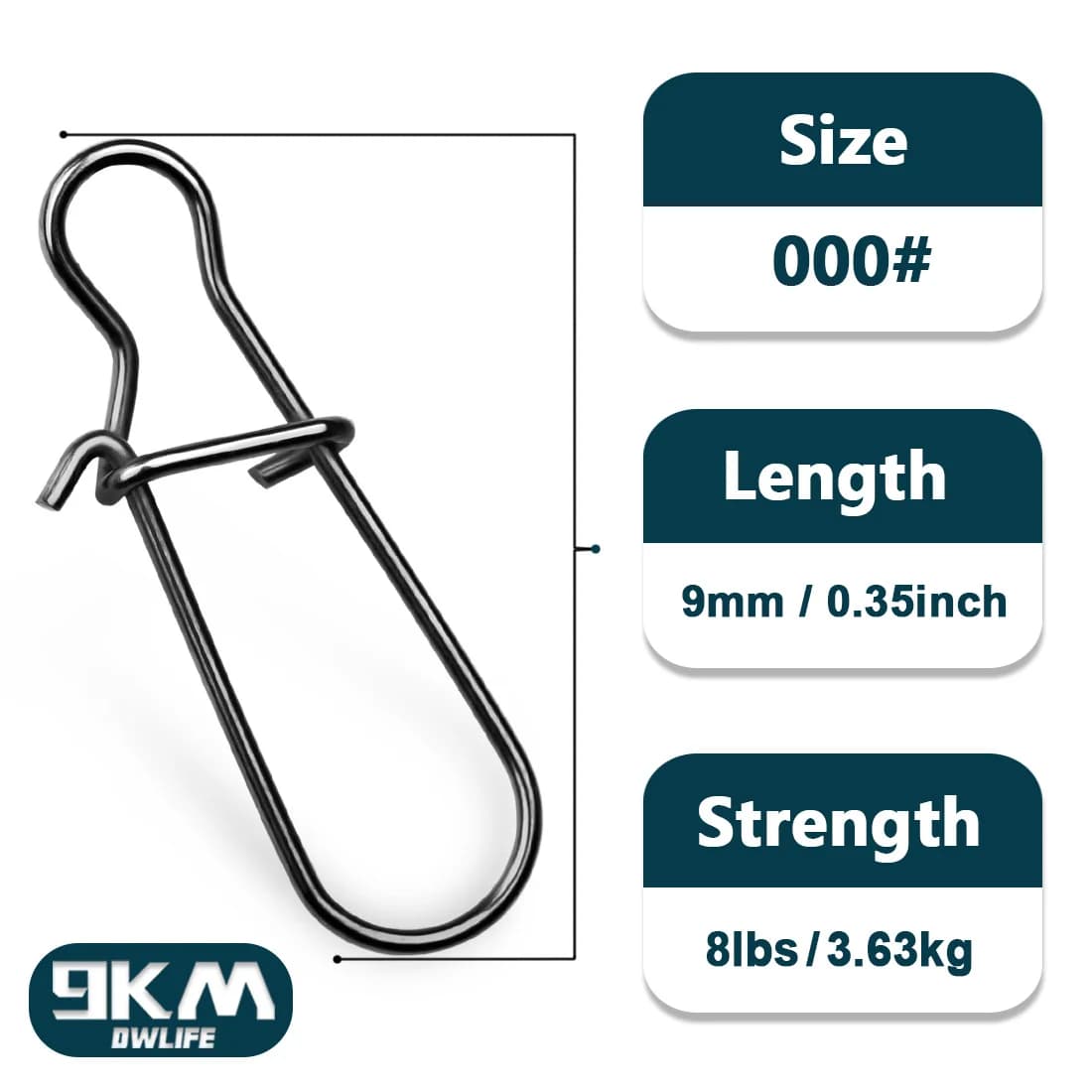 Stainless Steel Fast Lock Duo Snap Clips