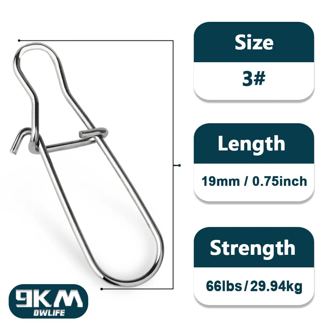 Stainless Steel Fast Lock Duo Snap Clips