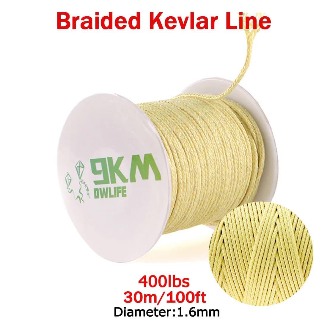 High Strength Braided Kevlar Fishing Assist Line