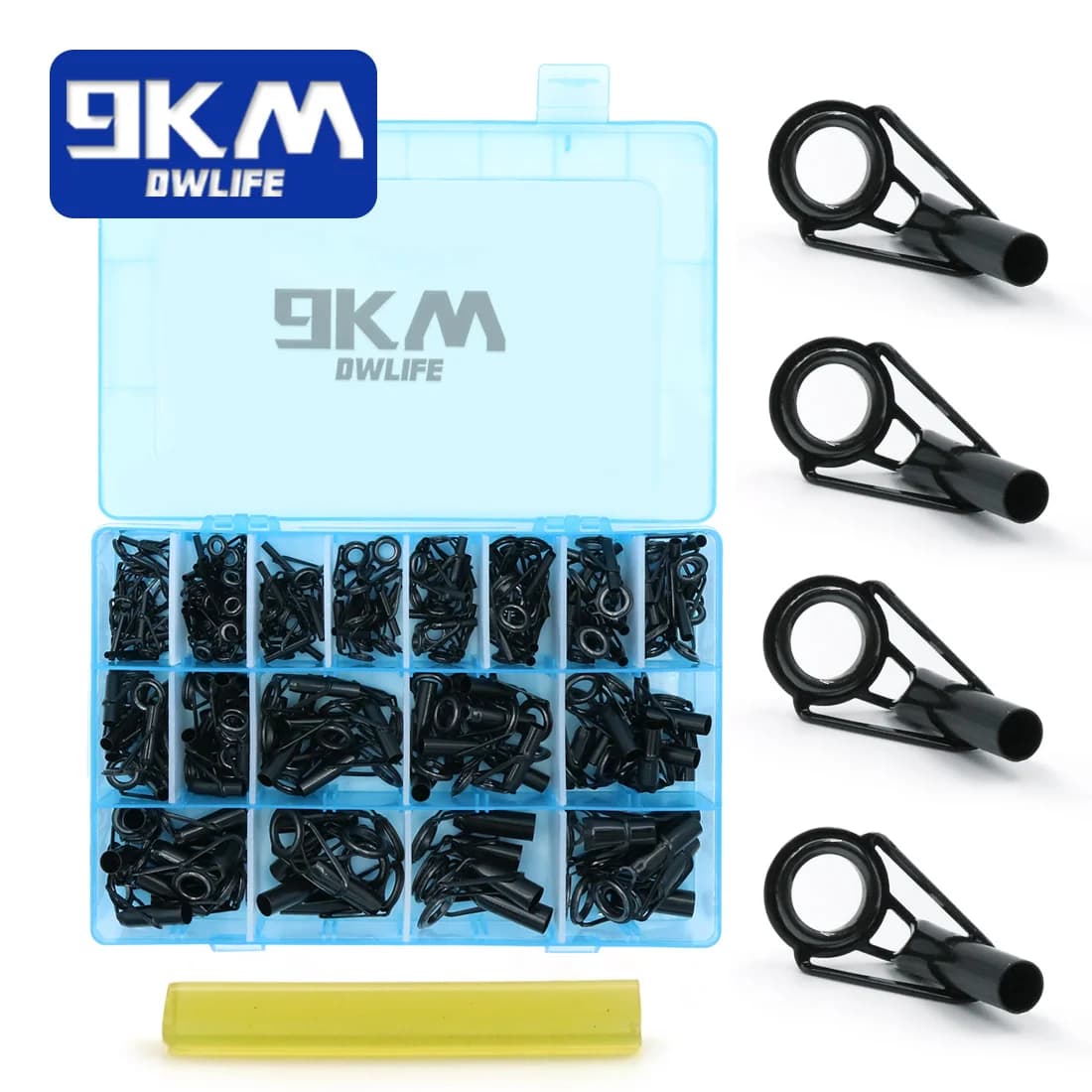 Fishing Rod Tip Repair Kit with Ceramic Guides