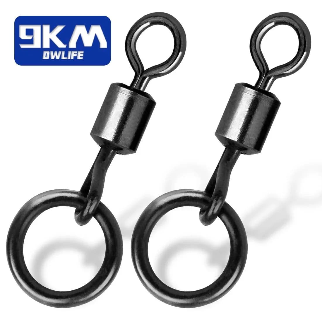 Quick Change Rolling Swivels with Micro Hook Ring