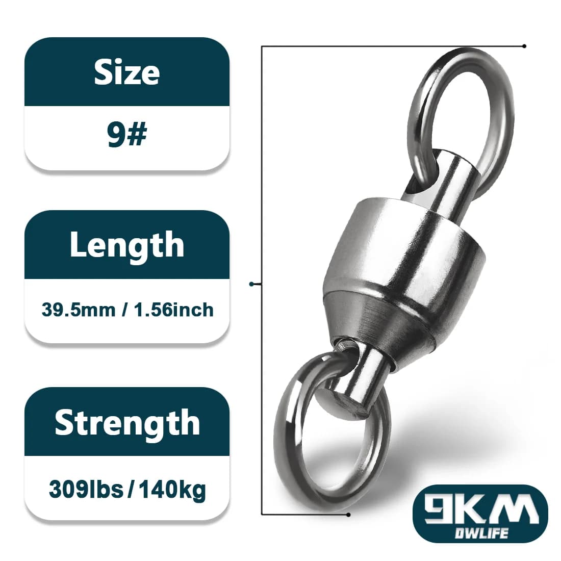 Ball Bearing Swivels with Solid Welding Rings