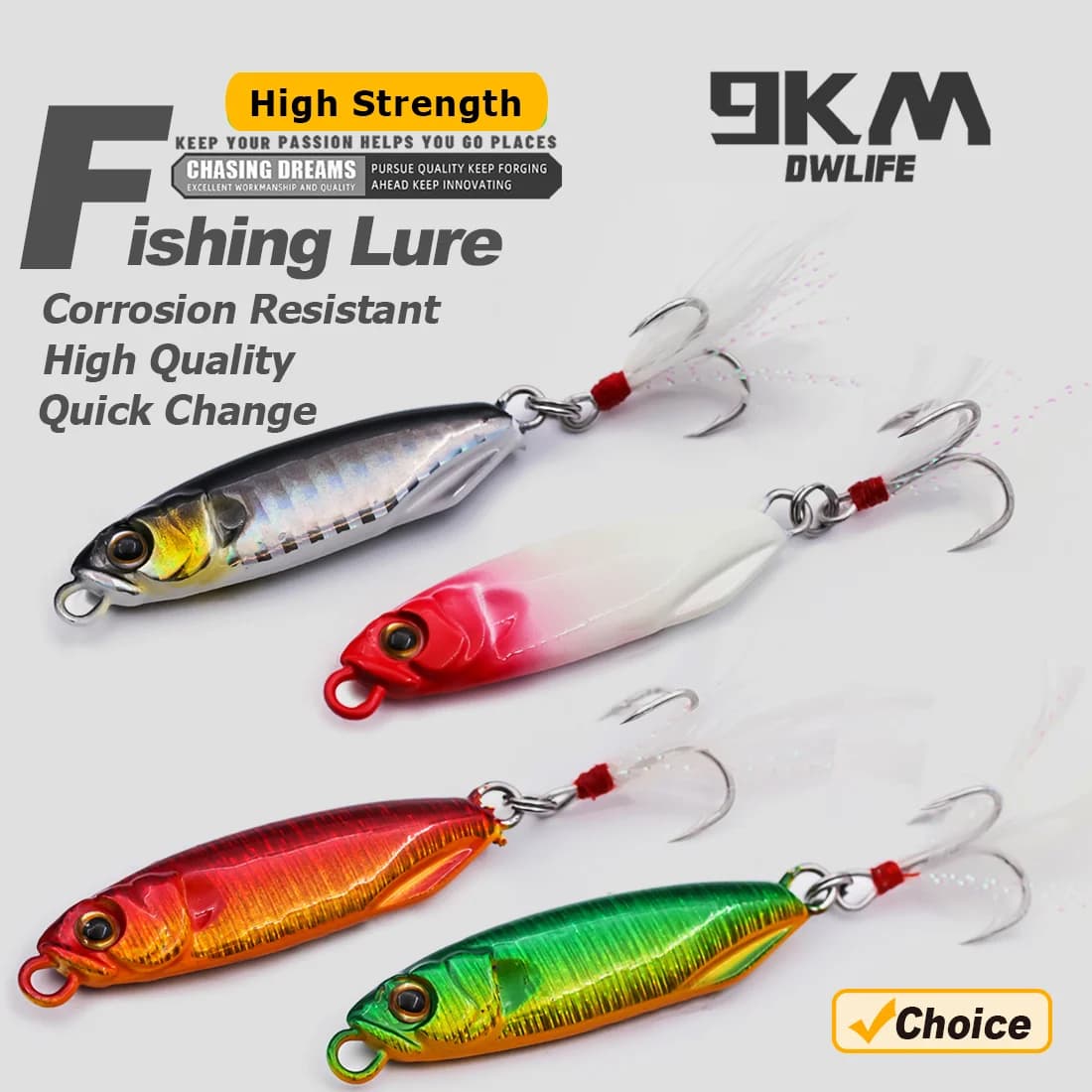 Saltwater Fishing Jigging Lure, 20-37.5g