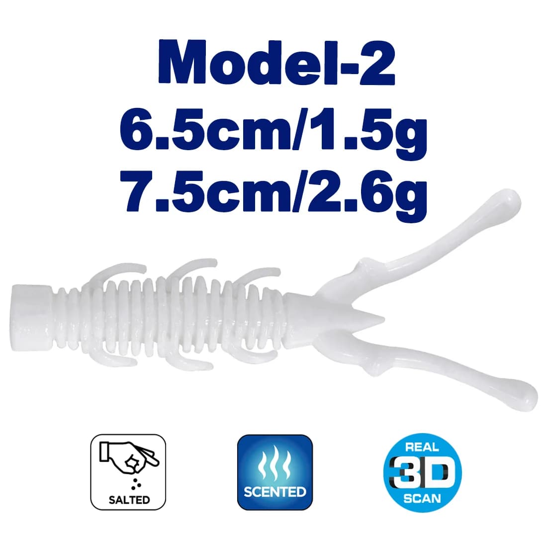 Soft Plastic Dragonfly Larva Fishing Lures