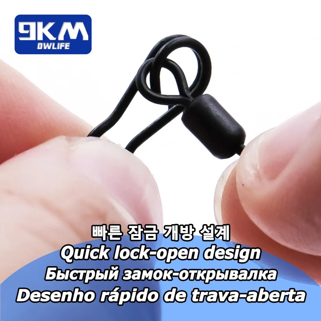 Quick Change Carp Fishing Snaps and Duo Locks