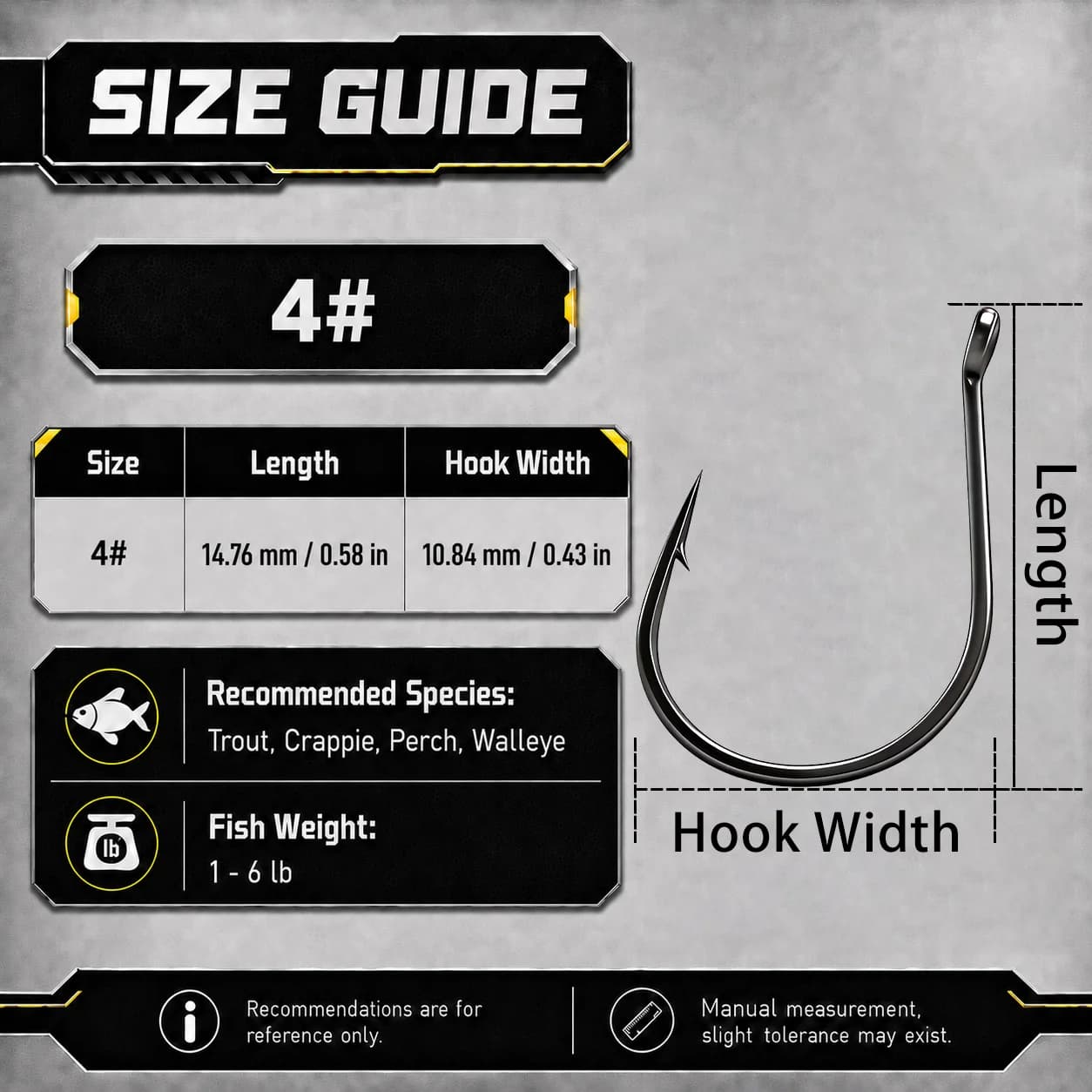 50pcs Round Bend Drop Shot Fishing Hooks