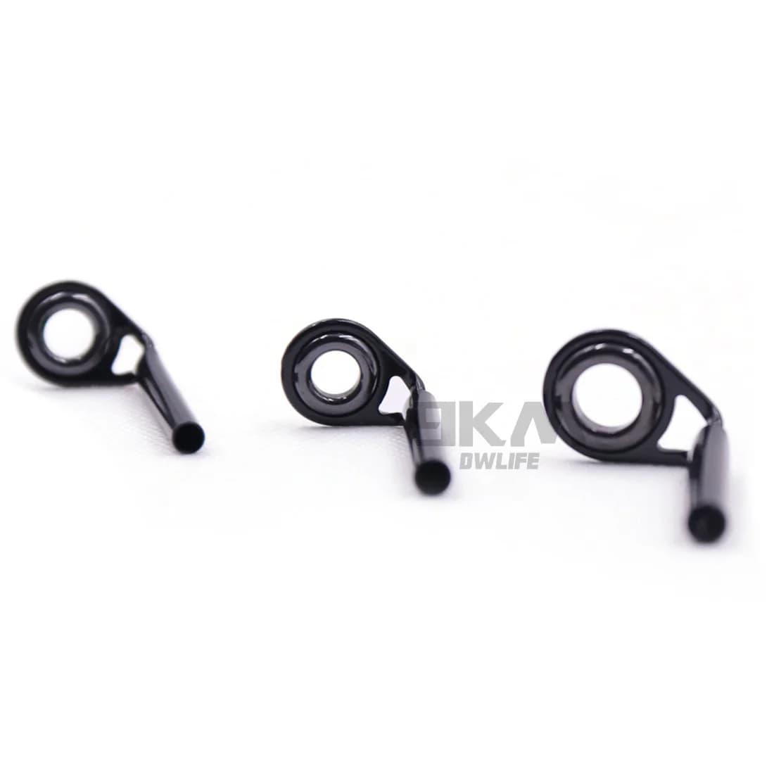 Stainless Steel Fishing Rod Guide Repair Kit with Ceramic Rings