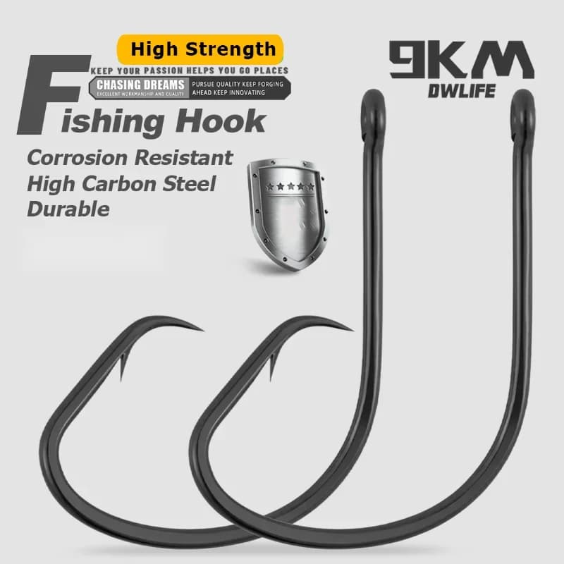 Offset Circle Hooks for Live Bait Rigging