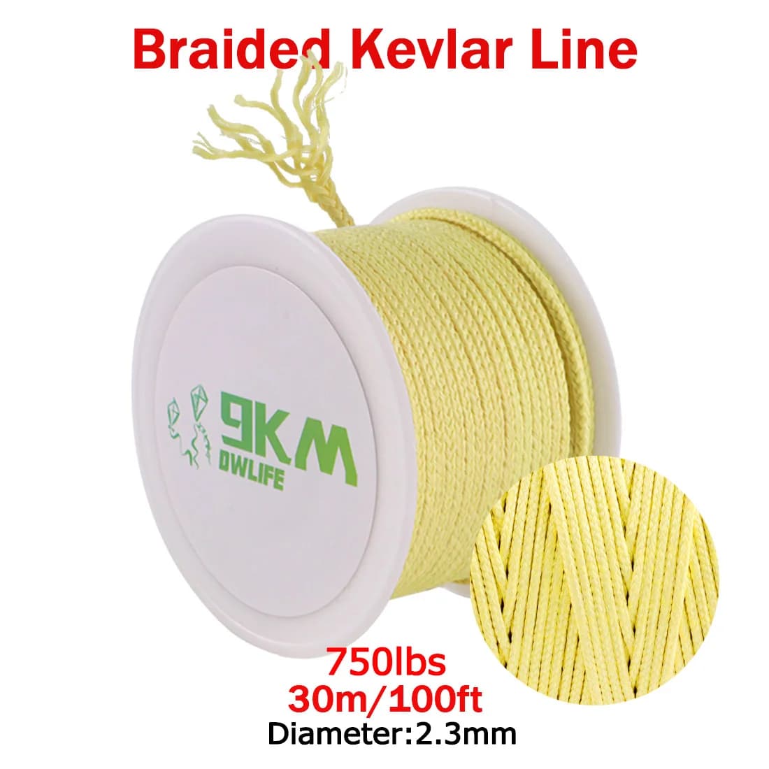High Strength Braided Kevlar Fishing Assist Line