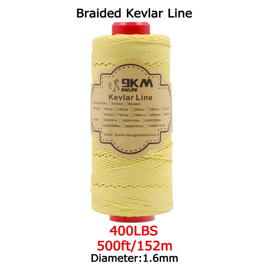 High Strength Braided Kevlar Assistant Cord