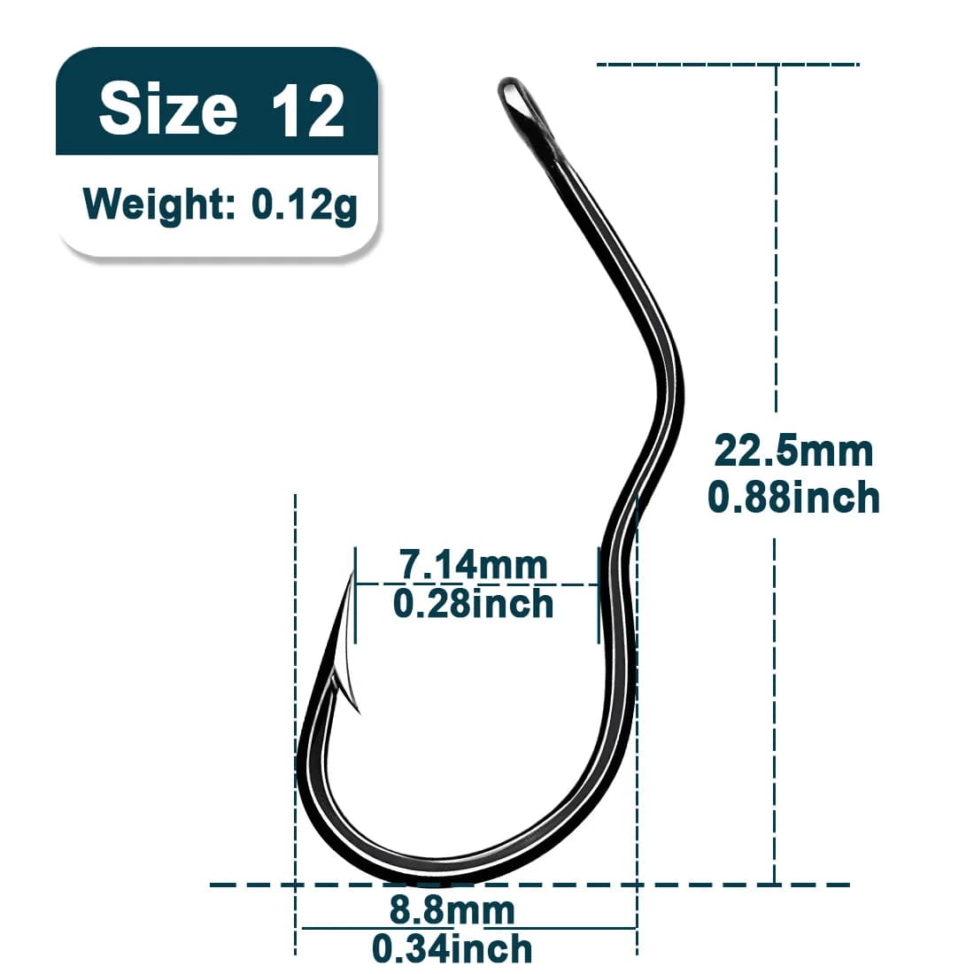 Automatic Flip Carp Fishing Hooks, 50-200 Pcs