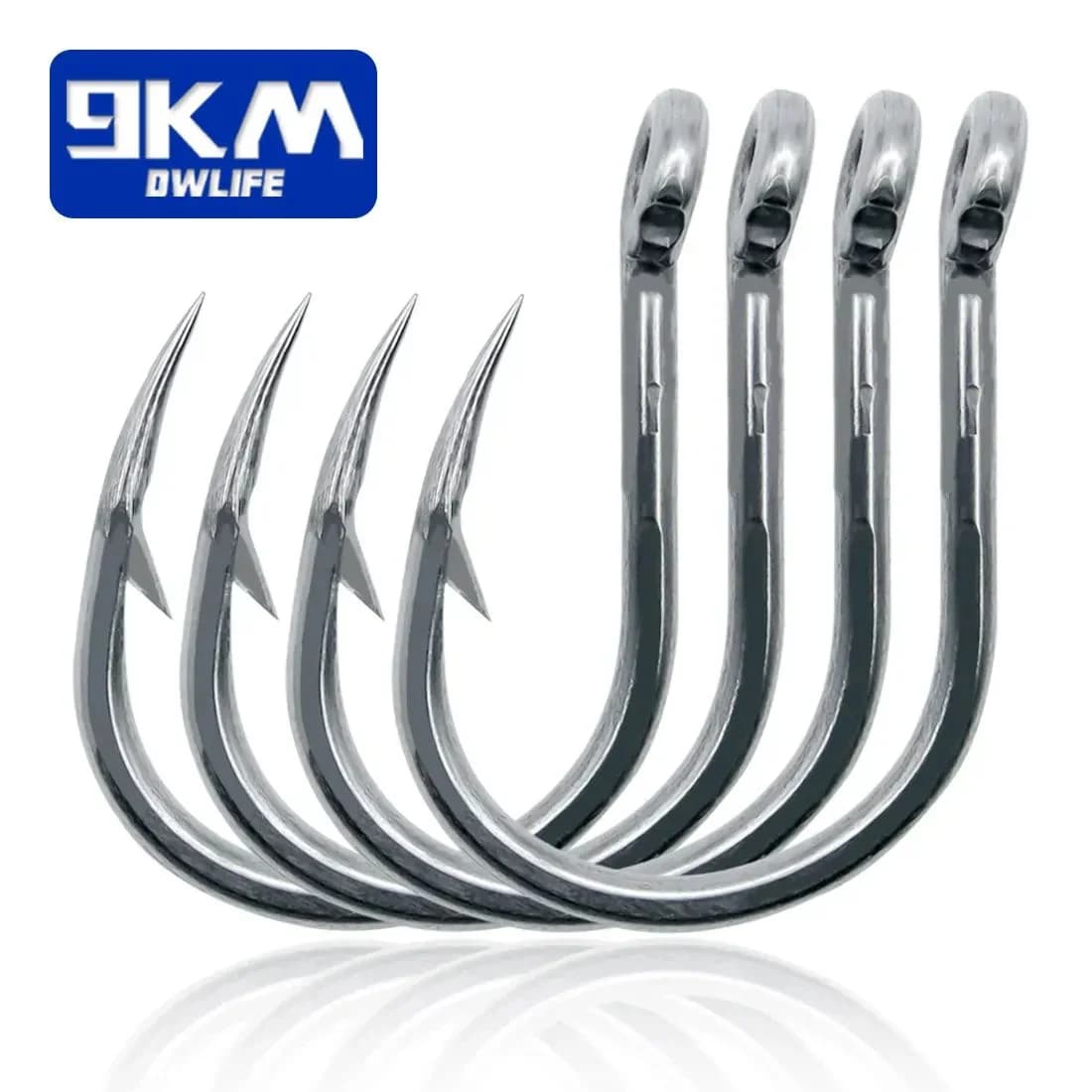 Heavy Duty Stainless Steel Assist Fishing Hooks, 15-30 Pcs