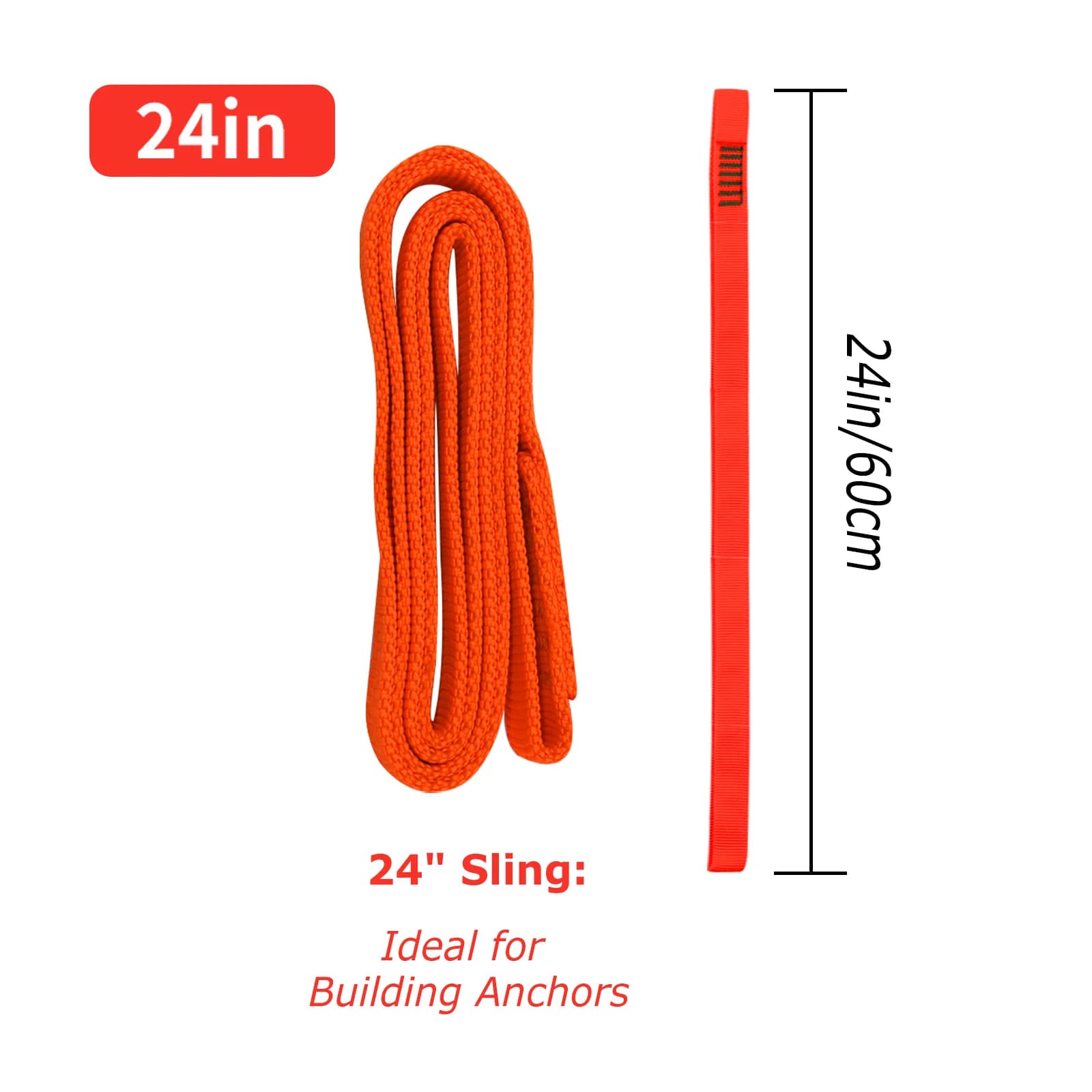 16mm Nylon Climbing Sling, 22kN Strength