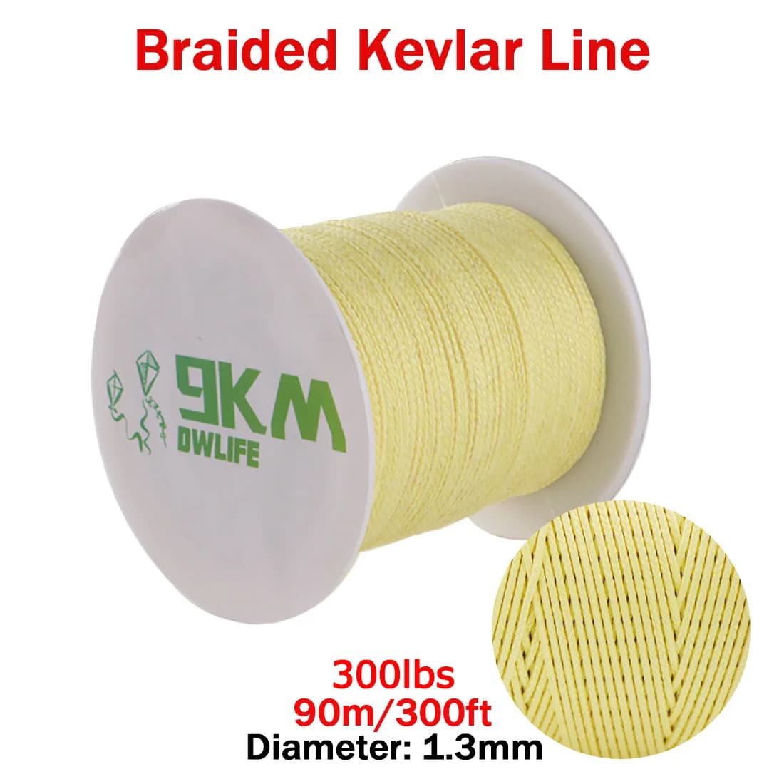 High Strength Braided Kevlar Fishing Assist Line