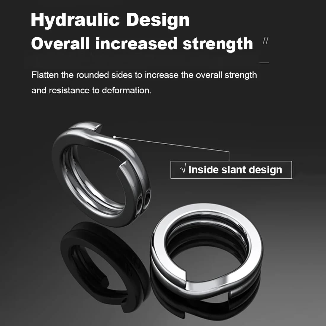 Stainless Steel Split Rings for Saltwater