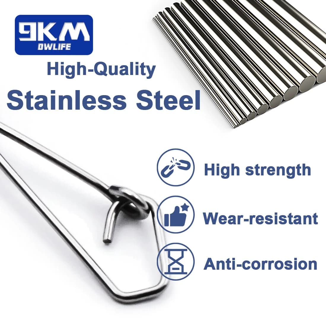 Duo Lock Sinker Sliders with Hooked Snap