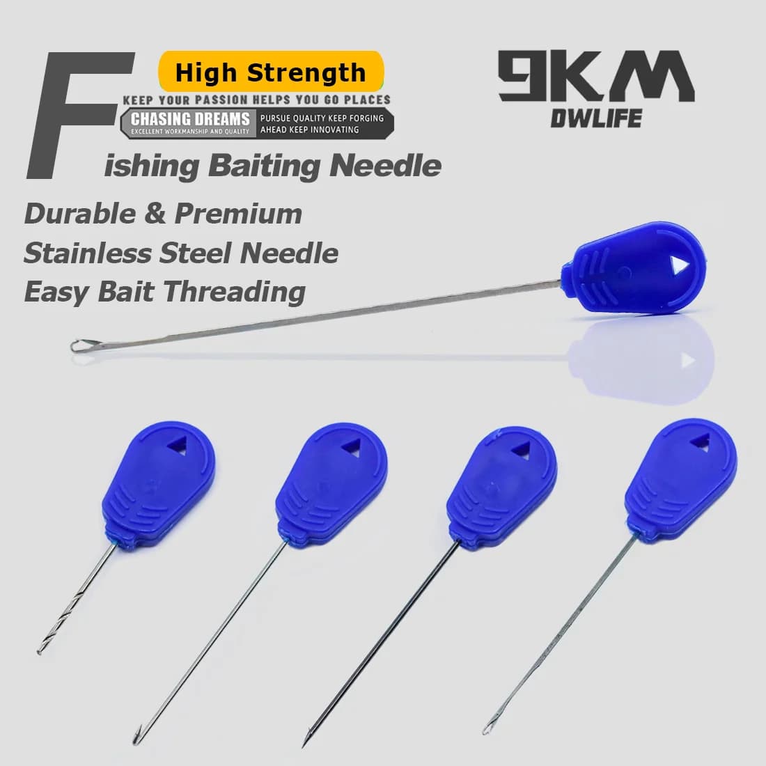 5Pcs Stainless Steel Boilie Baiting Needles