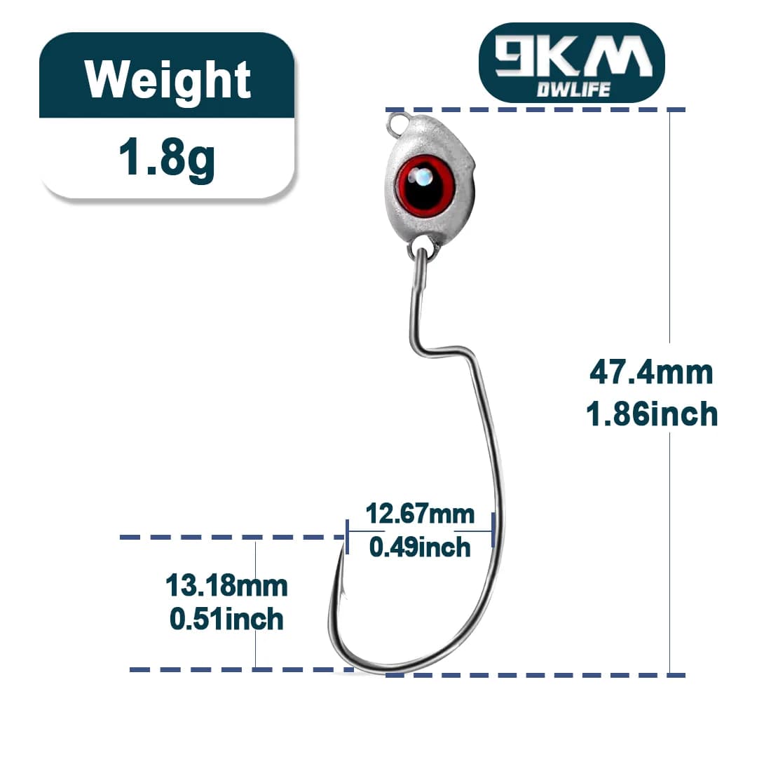 Swimbait Jig Head Hooks, 10-30 Pcs