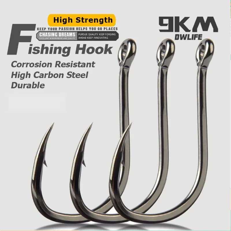 Ringed Eye Octopus J Hooks, 50 Pcs