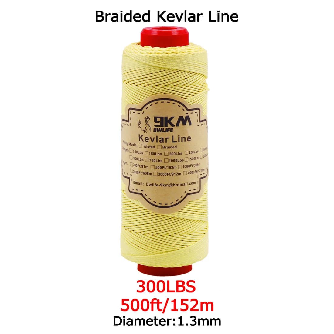 High Strength Braided Kevlar Assistant Cord