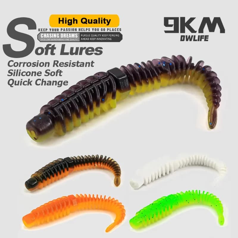 Soft Plastic Swimbaits for Trout and Bass Jigging
