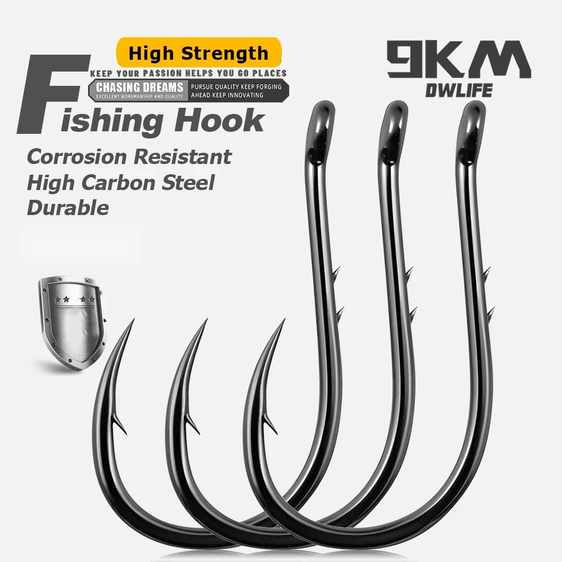 Baitholder Chinu Circle Hooks, 50-200 Pcs