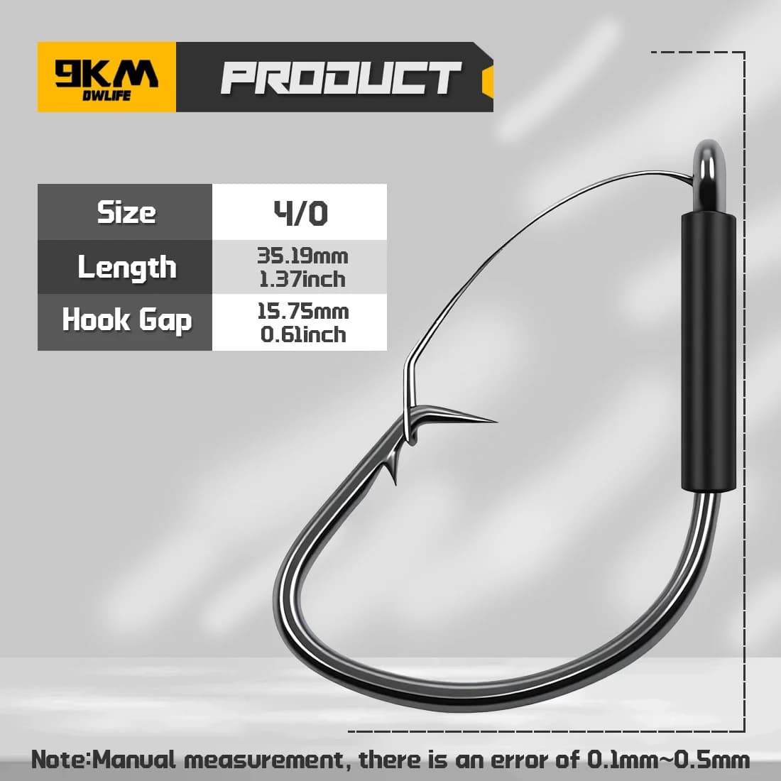 Weedless Circle Hooks for Wacky Rigging