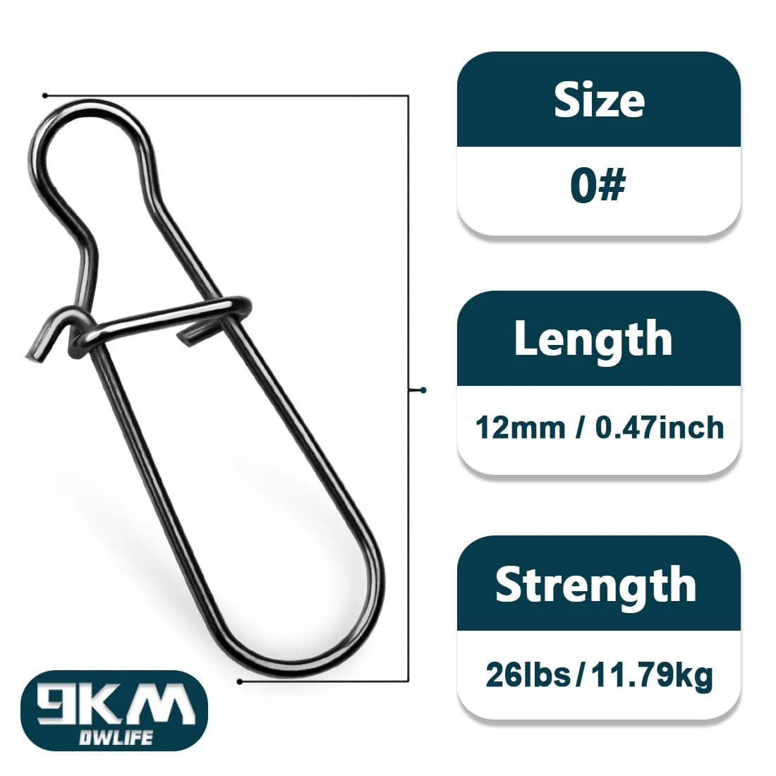 Stainless Steel Fast Lock Duo Snap Clips
