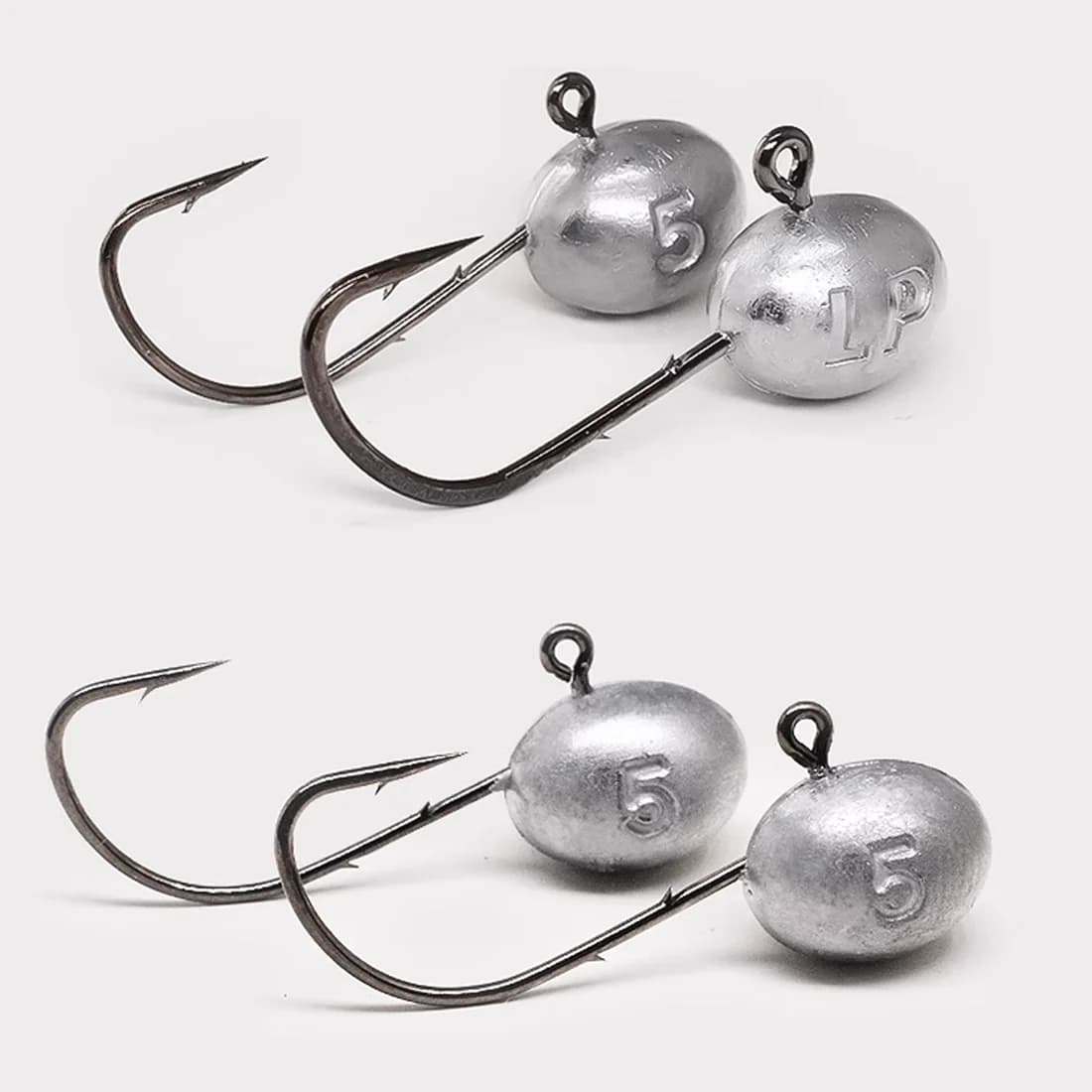 Micro Jig Head Hook, 1.5g-7.5g, Double Barbed, 10 Pcs