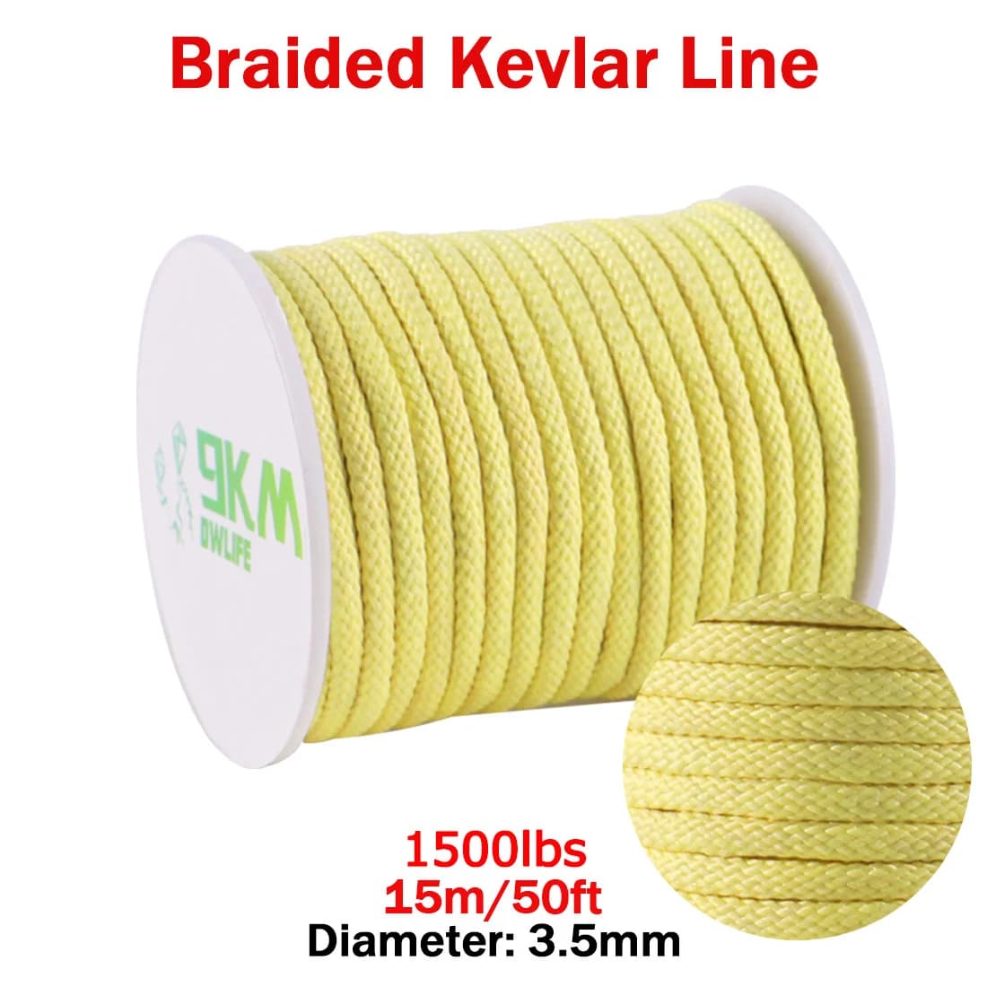 High Strength Braided Kevlar Fishing Assist Line