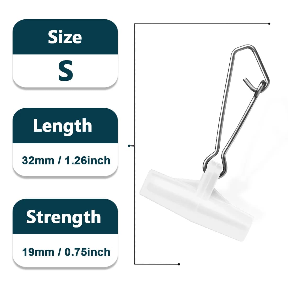 Duo Lock Sinker Sliders with Hooked Snap