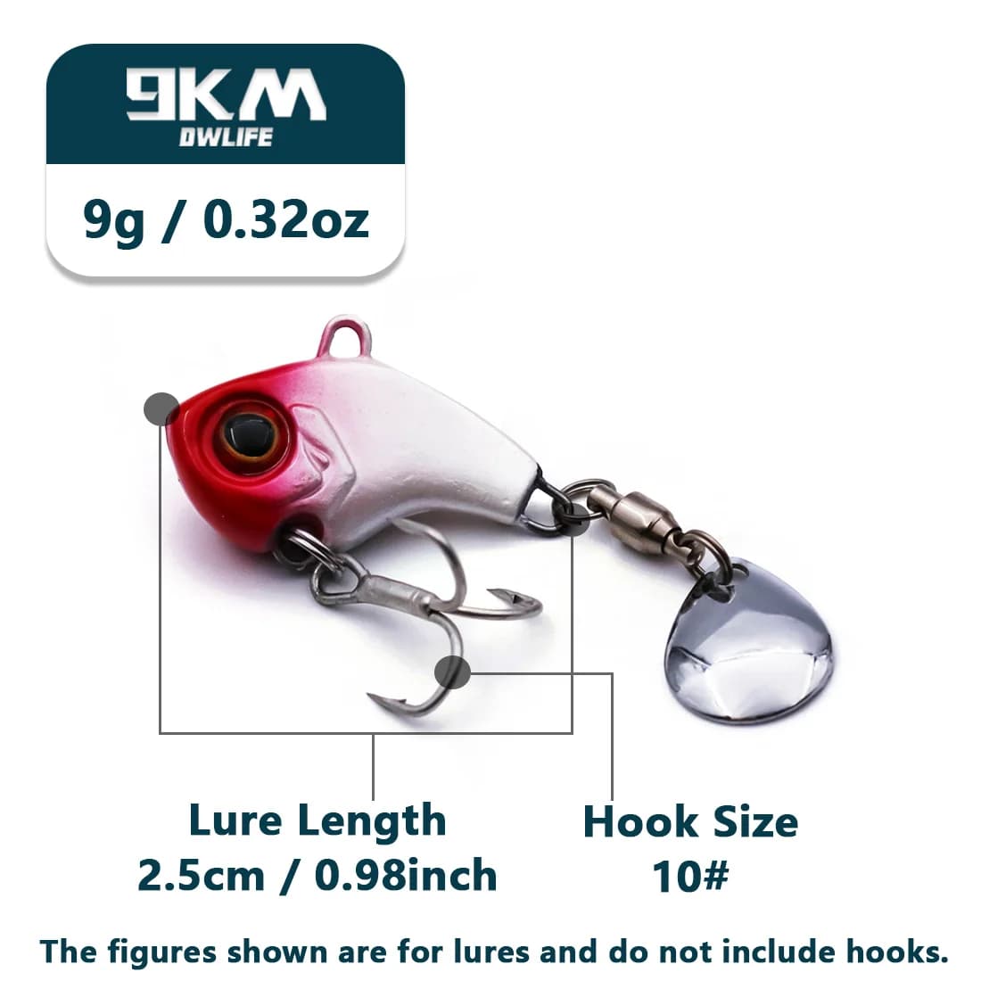 Sinking VIB Tail Spinner Crankbait Lures