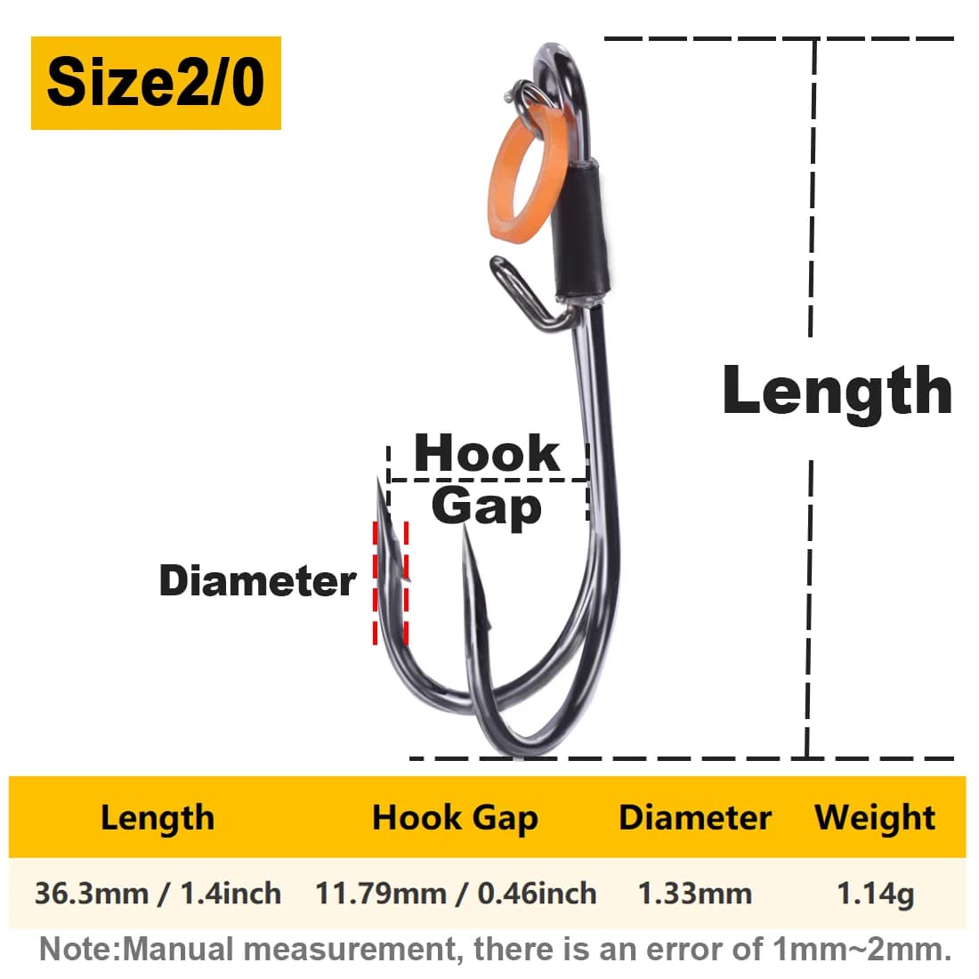 Double Hook Live Shrimp Holder Hooks Corrosion Resistant