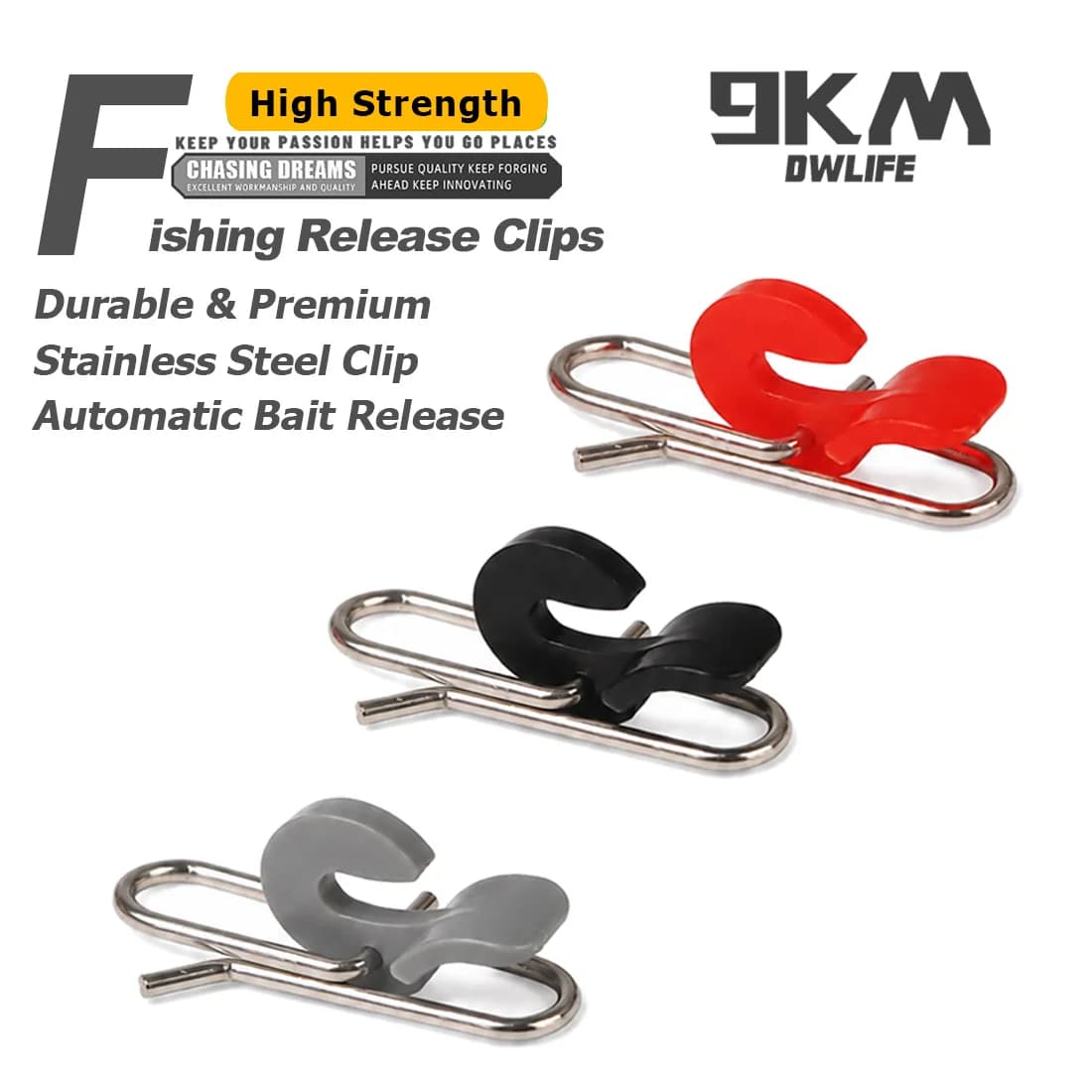 Surf Casting Bait Release Clips for Long Distance