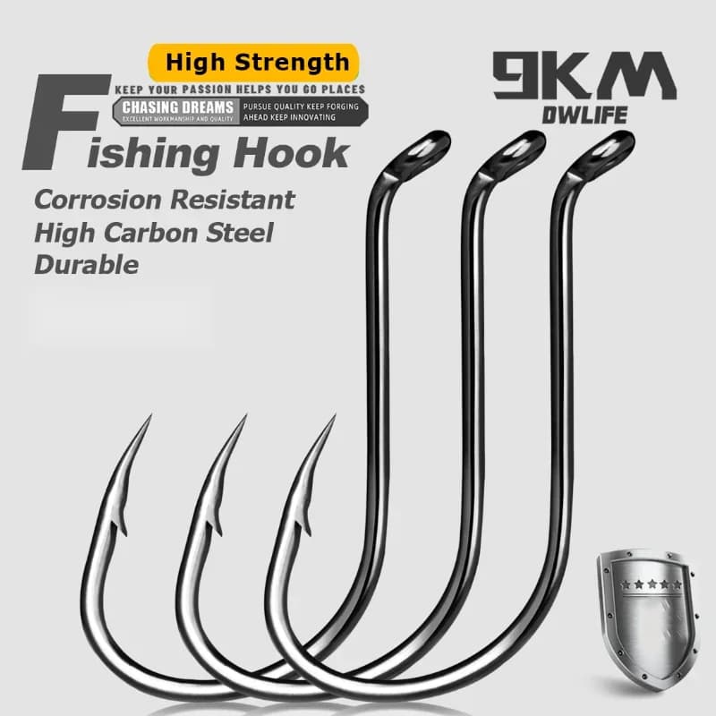 Offset Octopus Baitholder Hooks, 50-100 Pcs