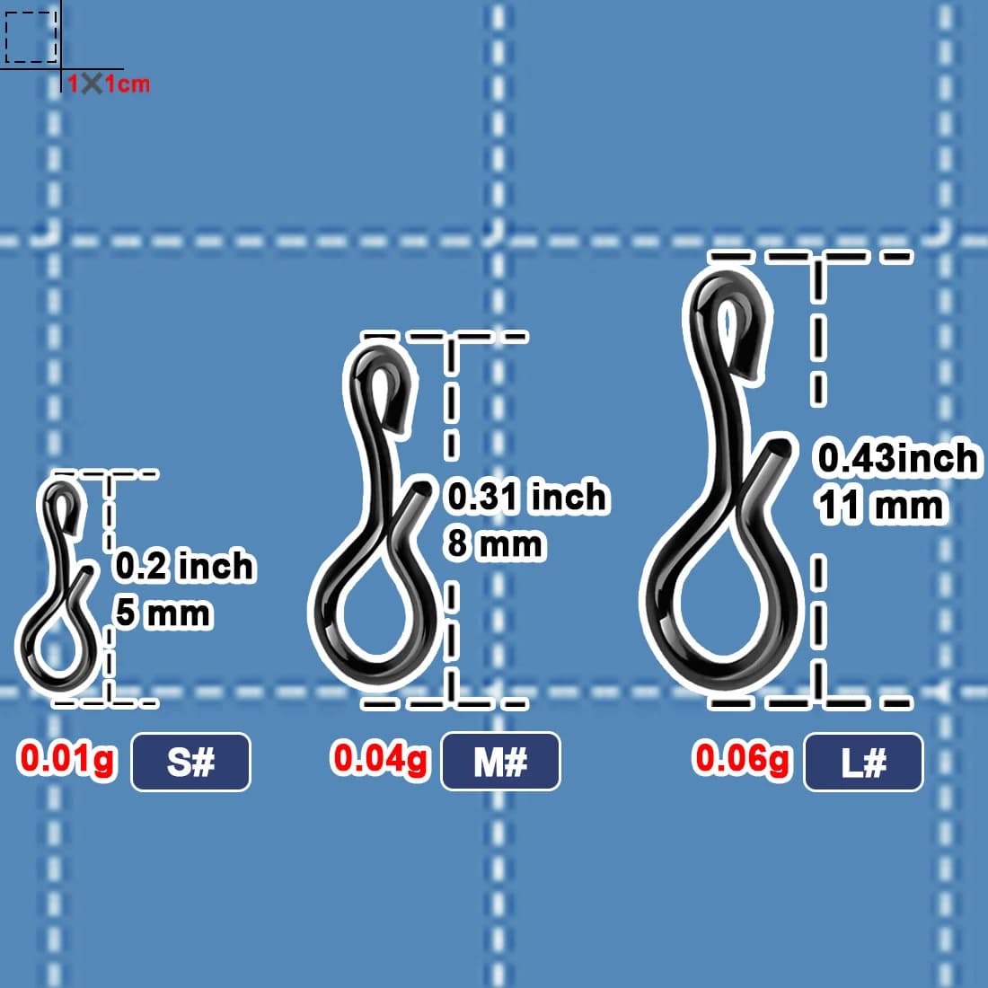 Fast Fly Fishing Hook Snaps and Tippet Rings